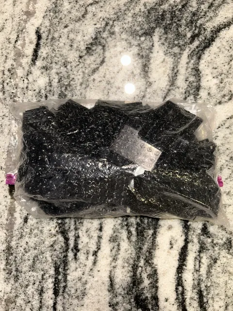 LEGO LOT BLACK BRICK  BLOCK VARIETY BUILDING PIECES