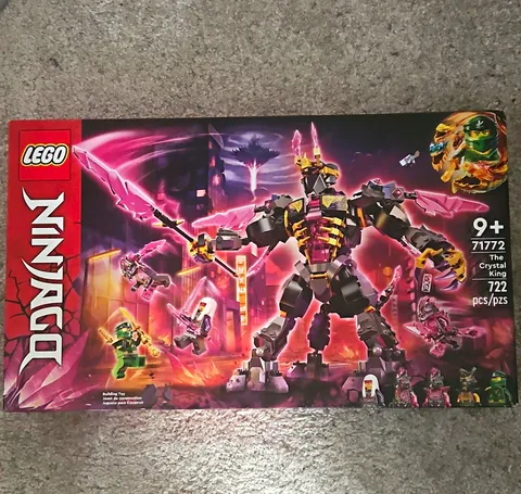 LEGO NINJAGO Ninjago The Crystal King 71772 Complete Set 722 pcs Age 9+ Box