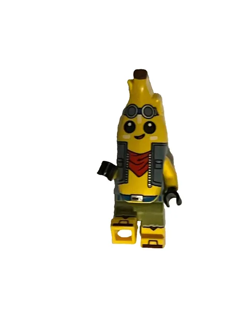 LEGO Peely Minifigure  Fortnite Battle Bus
