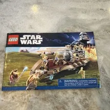 Lego Star Wars 7929 The Battle Of Naboo Instruction Manual Booklet Only 2011