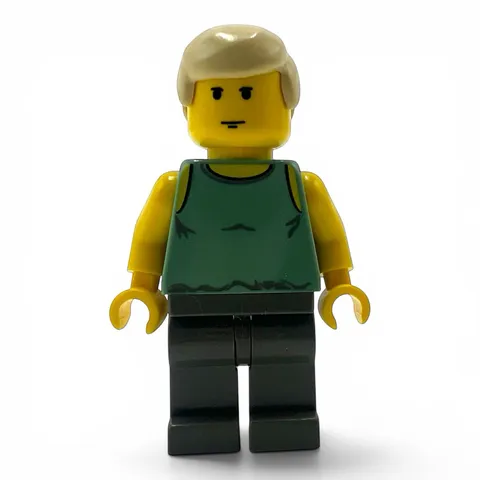 LEGO Star Wars Dagobah Luke Skywalker Minifigure sw0106 4502 Tank Top NO Backpac
