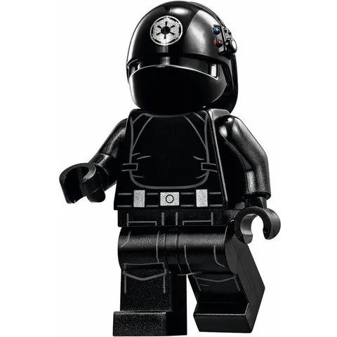 LEGO Star Wars White Logo Imperial Gunner Closed Mouth Minifigure 75246 sw1045