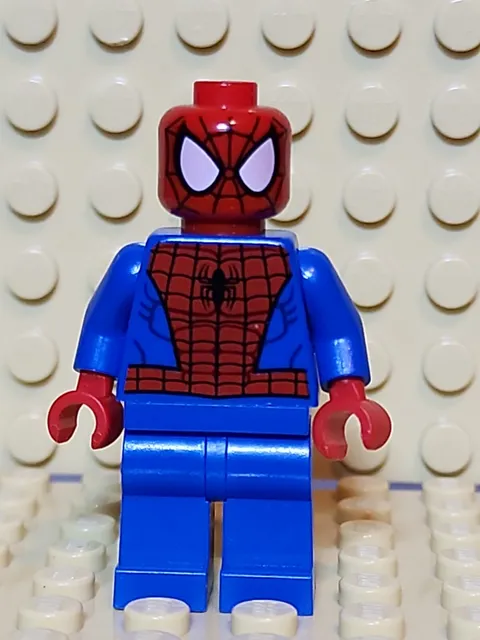 LEGO Spider-Man minifigure Black Web Pattern Spider Man SH038