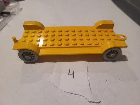 ( G13/9 ) LEGO Fabuland fabaa1 Vehicle Chassis Chassis 6x14 Yellow 329 350