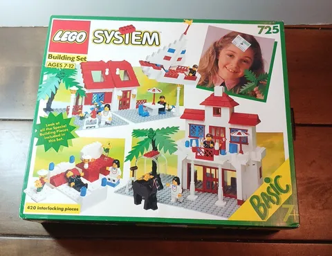 LEGO Basic Building Set 725 Vintage New in Box