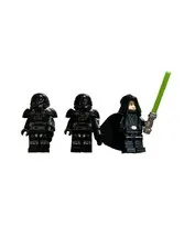 LEGO Star Wars Minifigure Lot Luke Skywalker Jedi Master 2 Dark Troopers 75324