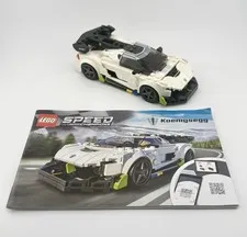LEGO SPEED CHAMPIONS: Koenigsegg Jesko (76900) Set Preowned Exotic Car