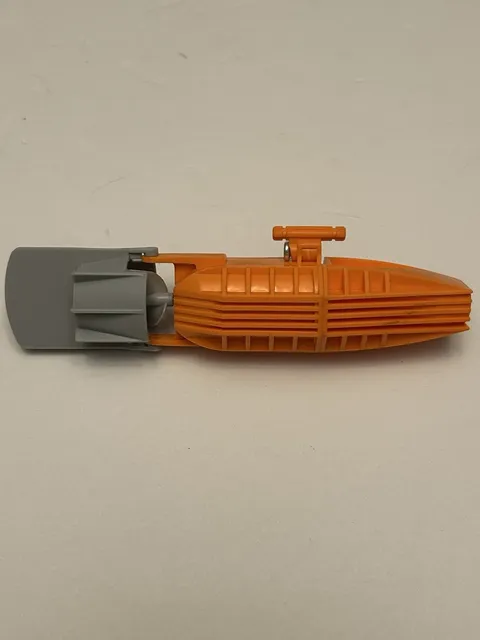 2003 Lego Part 48064 Orange Submarine Propeller Testing Working