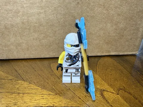 LEGO Ninjago Zane Minifig Tournament Robe & Battle Damage, NJO228 853544