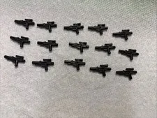 STAR WARS LEGO 15x Black Medium Blasters- Brand New