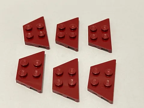 Lego 51739 Scarlet or Brick Red Replacement Add-on Pieces Parts 6