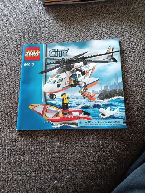 LEGO CITY #60013 LEGO INSTRUCTION MANUAL ONLY,,LOOK 