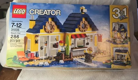 LEGO Creator Beach Hut (31035) 3 In 1 New 