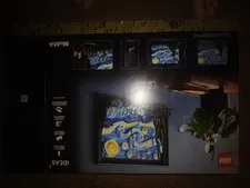 Empty BOX ONLY - LEGO Ideas: Vincent van Gogh - The Starry Night (21333)