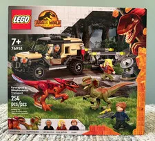 LEGO 76951 - Jurassic World Pyroraptor & Dilophosaurus Transport NEW RETIRED