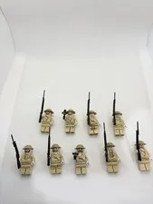 Custom Lego WW1 British Soldiers (9)
