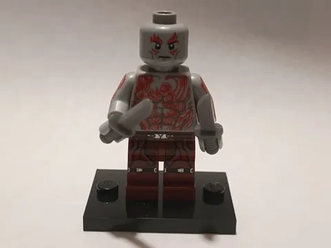 LEGO Drax Minifigure 76286 Marvel Guardians Of The Galaxy Milano NEW