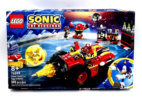 LEGO 76999 Sonic Super Sonic vs Egg Drillster Building Set 590 Pieces New