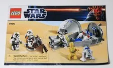 Lego 9490 Star Wars Droid Escape Instructions Only