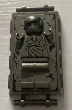 LEGO Han Solo Carbonite Minifigure - Star Wars 8097 75060 75243 9516 75137