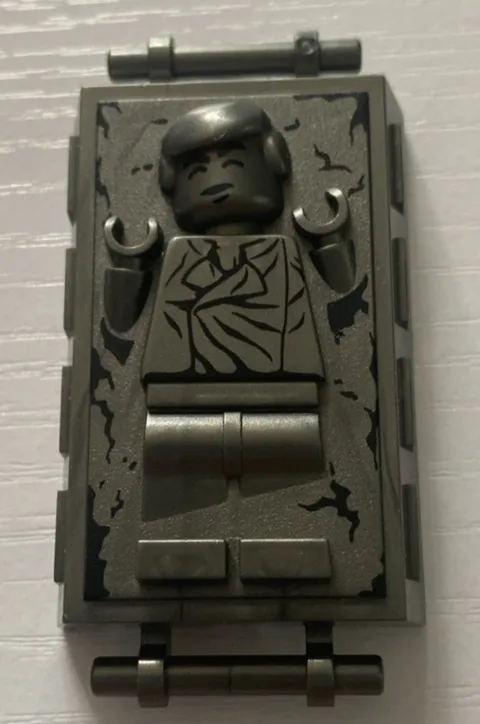 LEGO Han Solo Carbonite Minifigure - Star Wars 8097 75060 75243 9516 75137