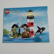 LEGO Creator 31051 Lighthouse Point Instruction Manual Booklet ONLY 2016