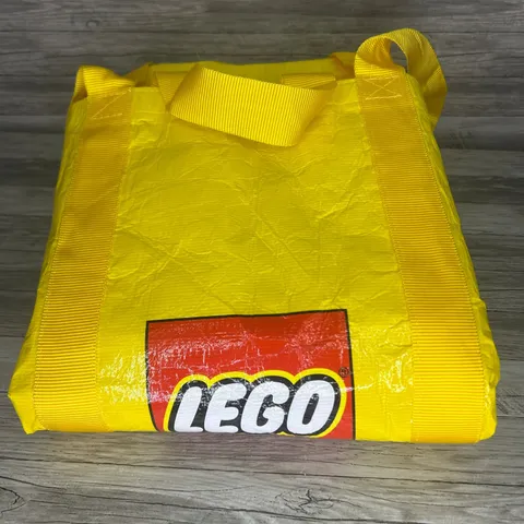 LEGO Yellow Extra Large Tote Bag 30”x 20" Carrying Shopping Storage Bag