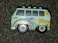 LEGO Duplo Cars 5829 Filmore Figure VW Bus, Lightning McQueen, Guido