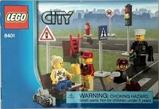 LEGO CITY MINIFIGURE COLLECTION #8401 EXCELLENT USED CONDITION