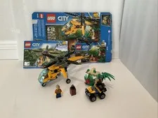 LEGO CITY: Jungle Cargo Helicopter Complete(60158)