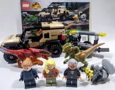 🔥LEGO 76951 Pyroraptor & Dilophosaurus Transport 100% Complete w/ Instructions