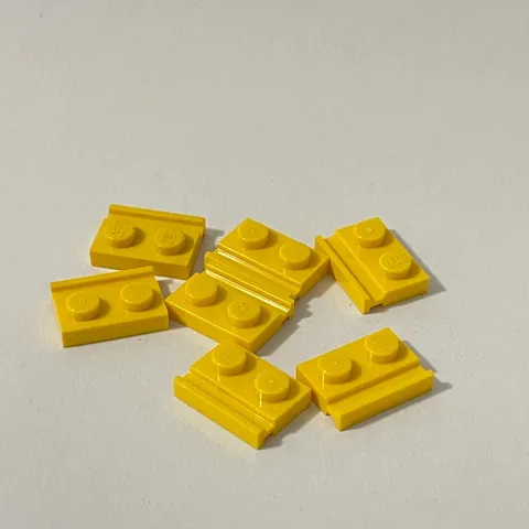 Lego 32028 Yellow Replacement Add-on Pieces Parts Lot of 7