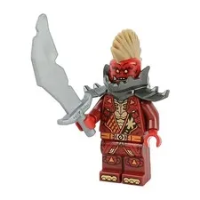 LEGO® Ninjago Minifigure™ Dragonian Scout Shoulder Pads Mohawk Set njo0926