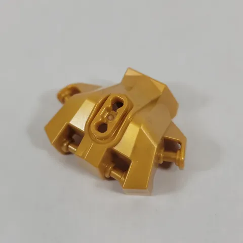 1X LEGO Hero Factory PEARL GOLD Hand Armore w/ Handles Part 92233