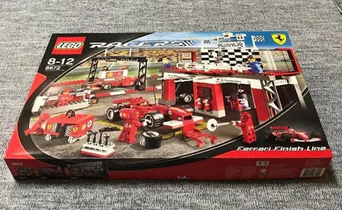 LEGO 8672 Ferrari Finish Line Racers Ferrari