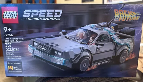 LEGO 77256 Speed Champions Back to the Future Time Machine 357pcs New