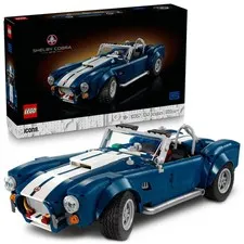 LEGO Icons Shelby Cobra 427 S/C Car Building Set, 1241 Pieces