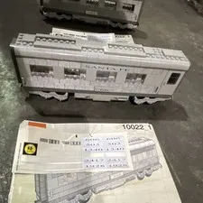 LEGO Trains: Santa Fe Cars-Set II (10022) Unboxed With Stickers And Manual