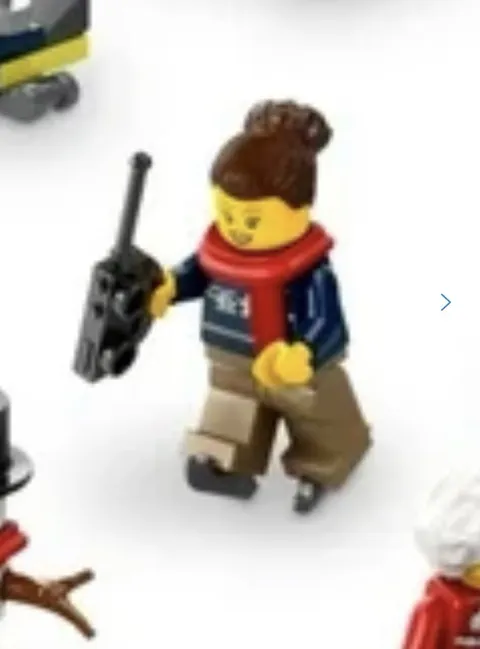 LEGO City Advent Calendar 2024 Set 60436 – Lady Blue Sweater Skating Cookies