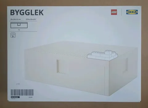 LEGO IKEA BYGGLEK 23336 Large Storage Box 103.542.08 Retired Set New Sealed Box