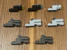 Lego Stud Shooter Lot Of 8 Weapons Accessories Bazookas Parts Genuine Bulk Real