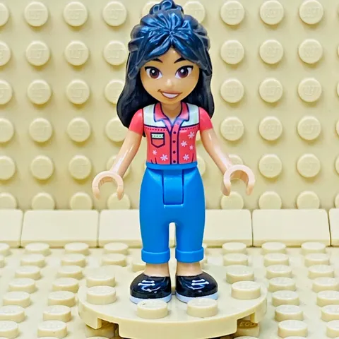 LEGO® Minifig Liann minifigure minidoll [frnd567] Friends Coral Shirt Azure Pant