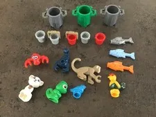 Lego cans and animals lot