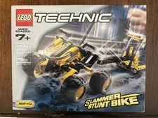 LEGO Technic 8240 Slammer Stunt Bike Speed Slammers Set 107 pcs Complete w/ Box