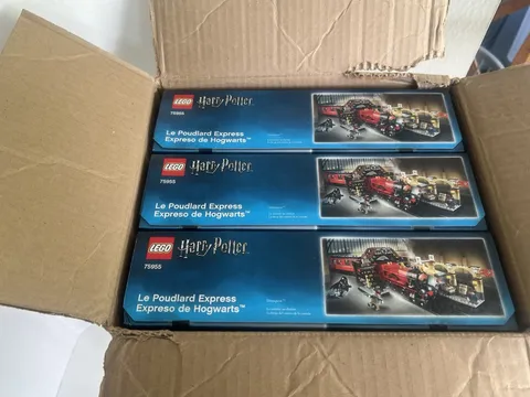 LEGO 75955 Harry Potter Hogwarts Express Train Set - New, Case Of 3 Sealed Boxes
