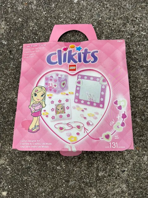 LEGO CLIKITS - Cool Room Decor - 7517 - Factory New Sealed