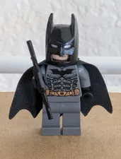 Lego BATMAN Minifig  Dark Bluish Gray Torso  bat024 7884