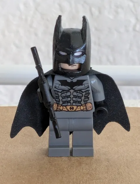 Lego BATMAN Minifig  Dark Bluish Gray Torso  bat024 7884