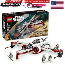 LEGO Star Wars Revenge of The Sith ARC-170 Starfighter Spaceship Building To...