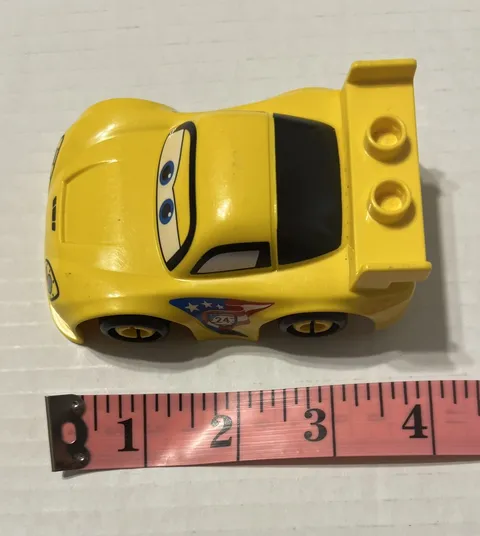 Disney Lego Duplo Movie Cars Race Car (ONLY) Vehicle Jeff Gorvette